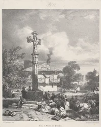 Croix de Moulin les Planches, 1827
